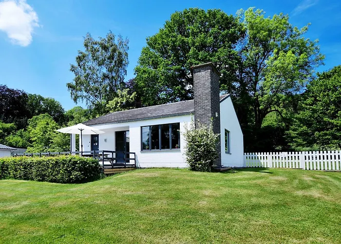 Comfortable Bungalow In Durbuy With River Ourthe View Villa Bomal foto
