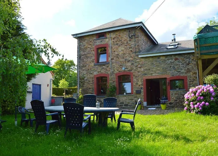 A Comfortable House In The Region Of The Belgian Luxemburg Villa Montleban foto